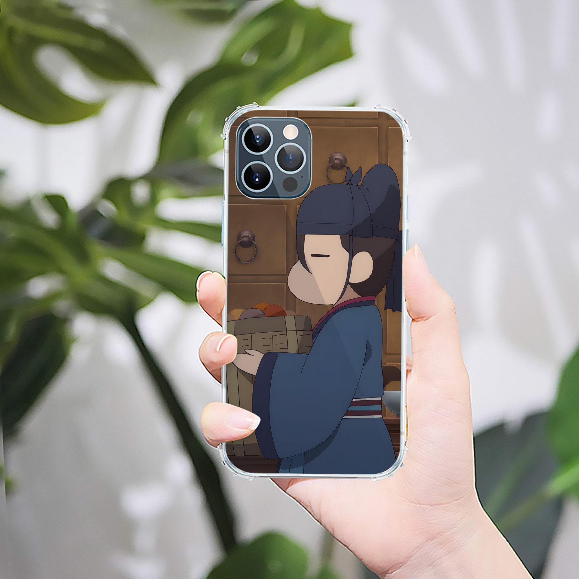 （画像用） 薬屋のひとりごと The Apothecary Diaries 【iPhone 12シリーズ対応】透明スマホケース（クリアソフトケース）